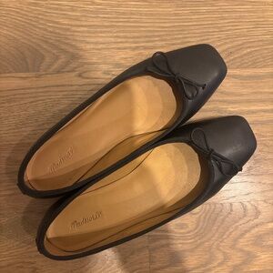 Madewell Square Toe Ballet Flats